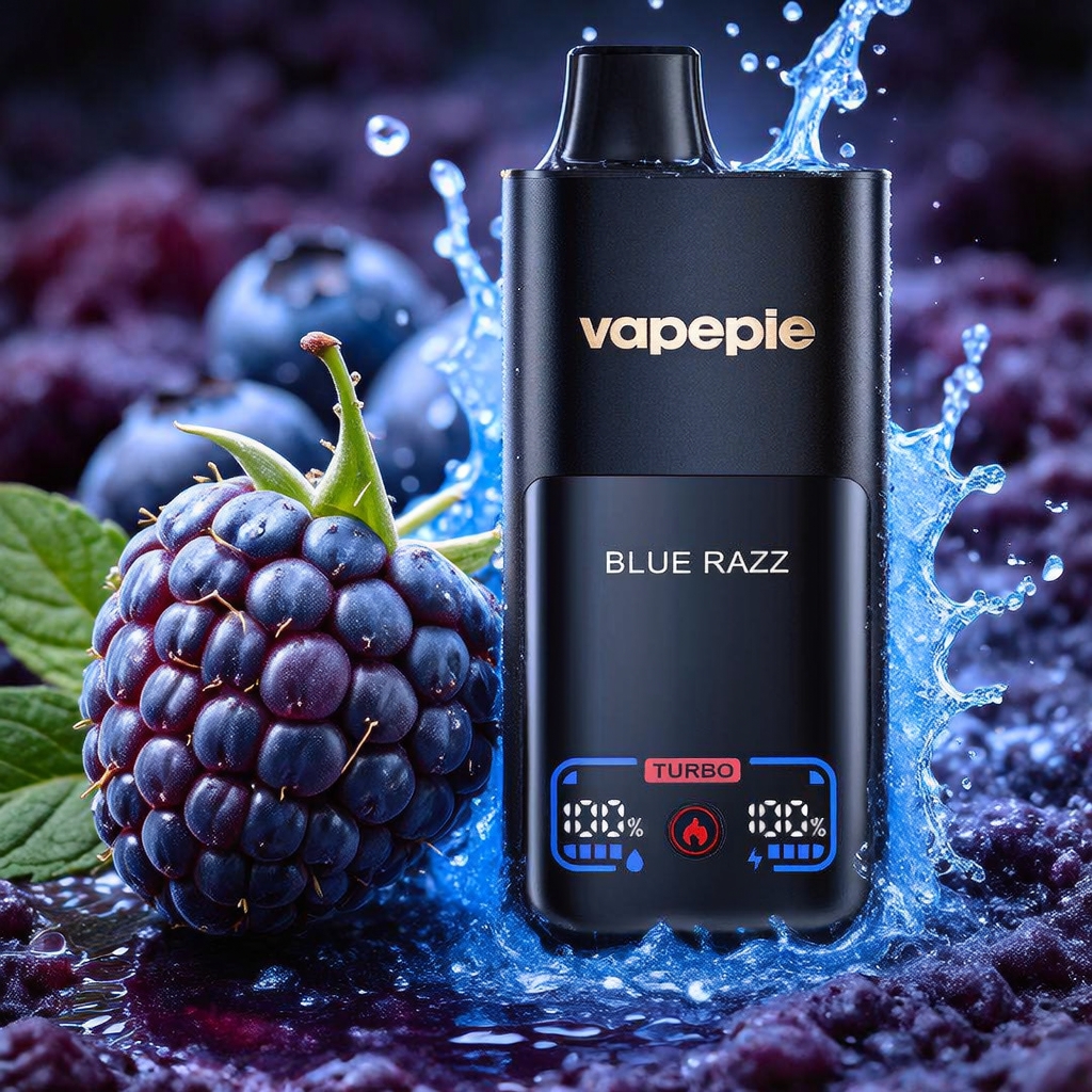 Kék Áfonya-Málna💥VAPEPIE Mega 70000 PUFFS