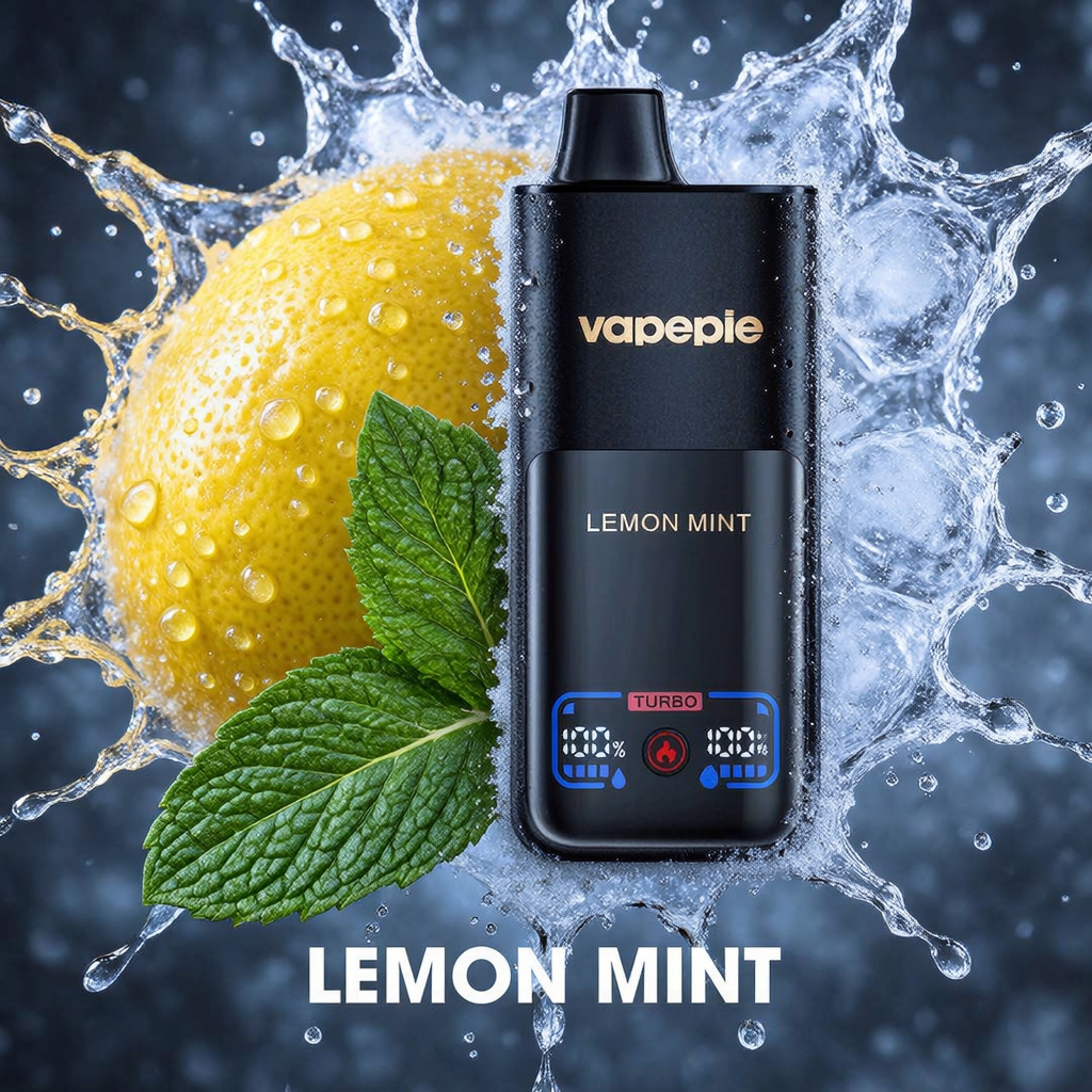 Citrom-Menta💥VAPEPIE Mega 70000 PUFFS