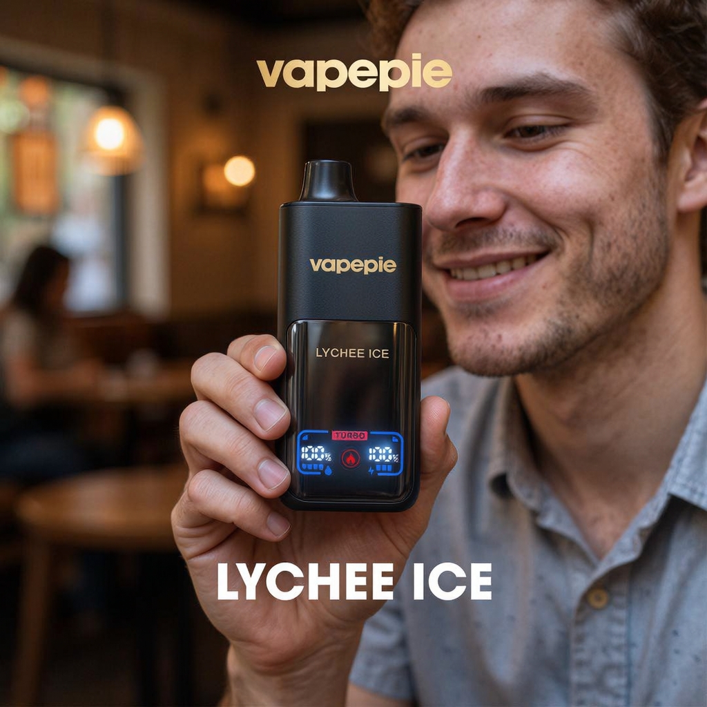 Fagyos Licsi💥VAPEPIE Mega 70000 PUFFS