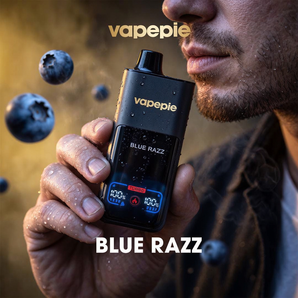 Kék Áfonya-Málna💥VAPEPIE Mega 70000 PUFFS