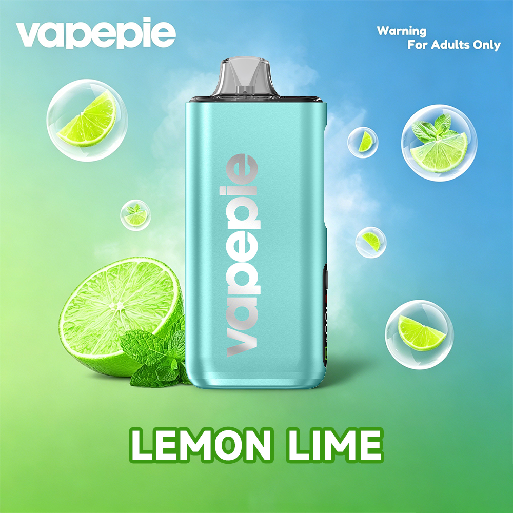 Citrom-lime íz & VAPEPIE Max 40000 PUFFS PRO+