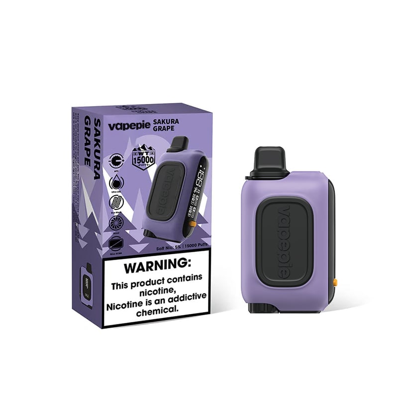 💥Akcia 1+1 ZADARMO!🔥Vodní meloun Smash & Vapepie RO 15000 PUFFS
