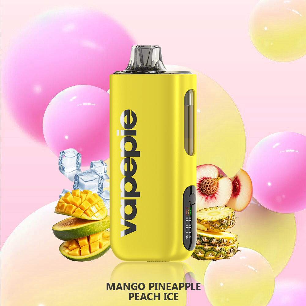 Mangue Ananas Pêche Glacée | MAX | Cigarette électronique jetable rechargeable – 40 000 bouffées