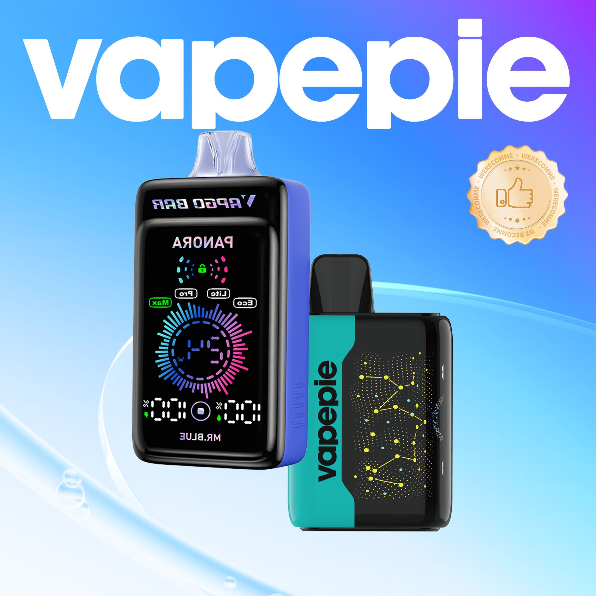 VAPEPIE 25 000 PUFFS Dupla Élmény – Kettős Vape, Kettős Élvezet!