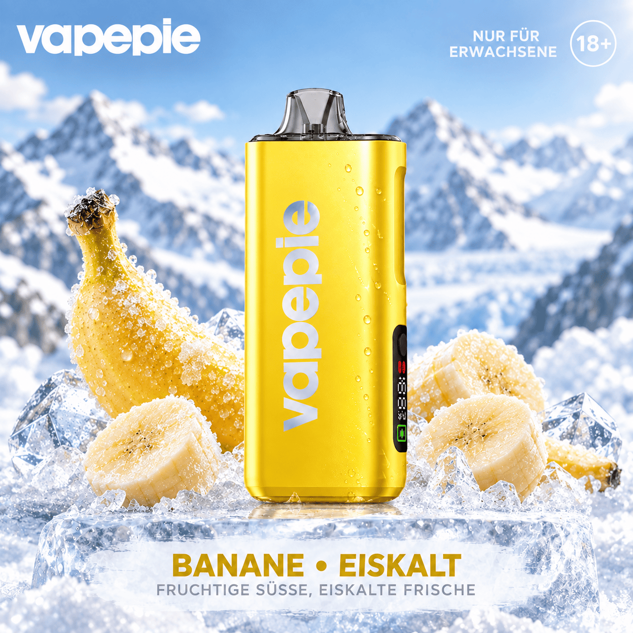 🔥 NEUES Vapepie Pro Upgrade – 40 000 Züge | Mesh 0,55 Ω | 3 Leistungsmodi