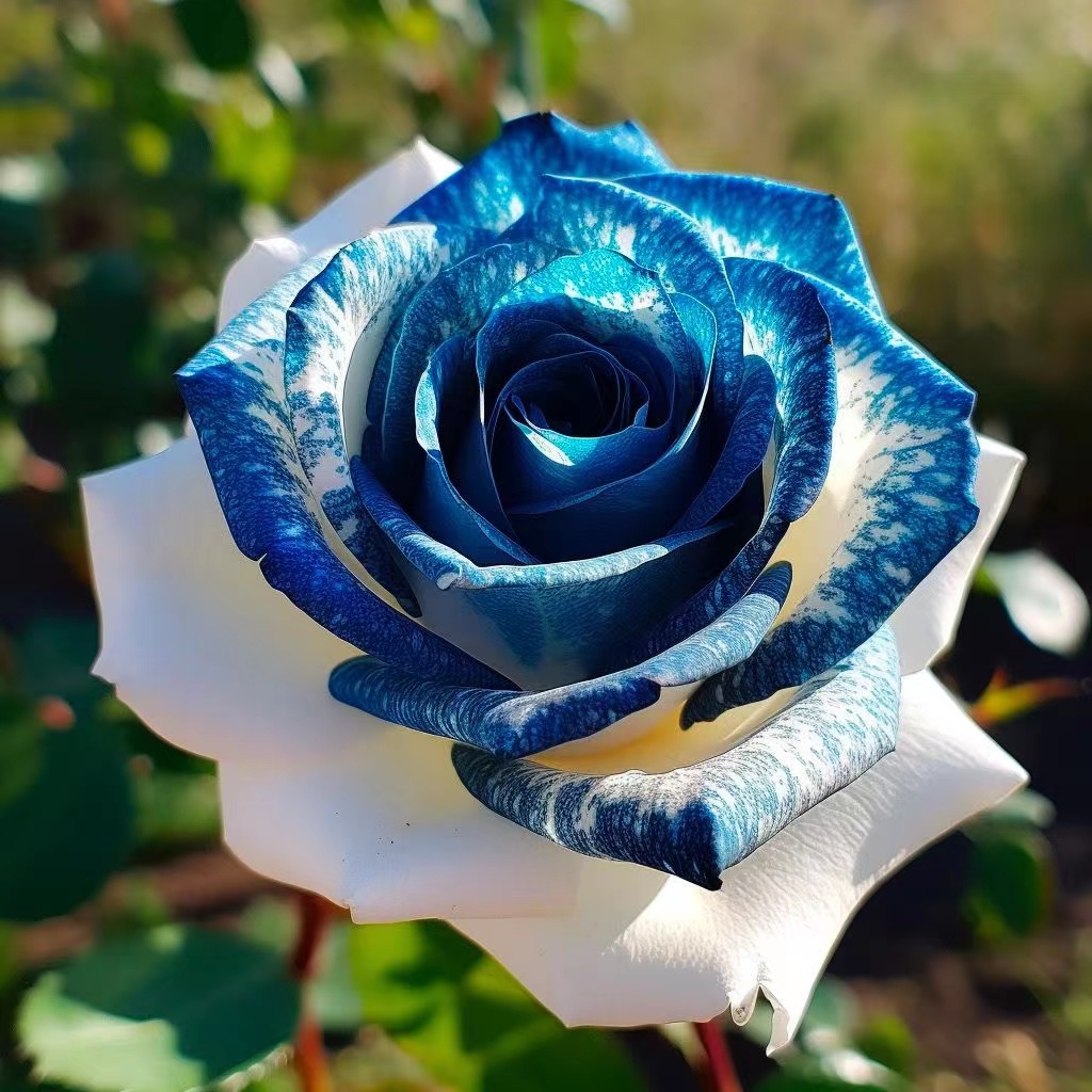 Sapphire Gem Twin Rosese