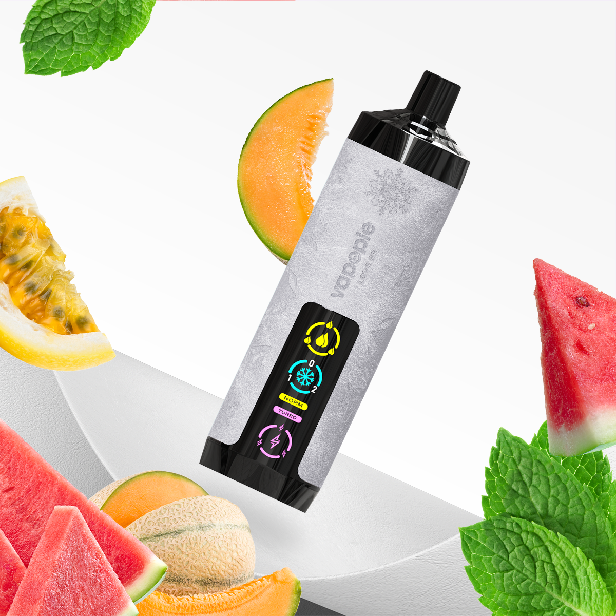 VAPEPIE AIRPUSH 20000 Slukkos Eldobható E-cigi – Hosszú Élettartamú, Vízpipás Tüdőszívás Élmény