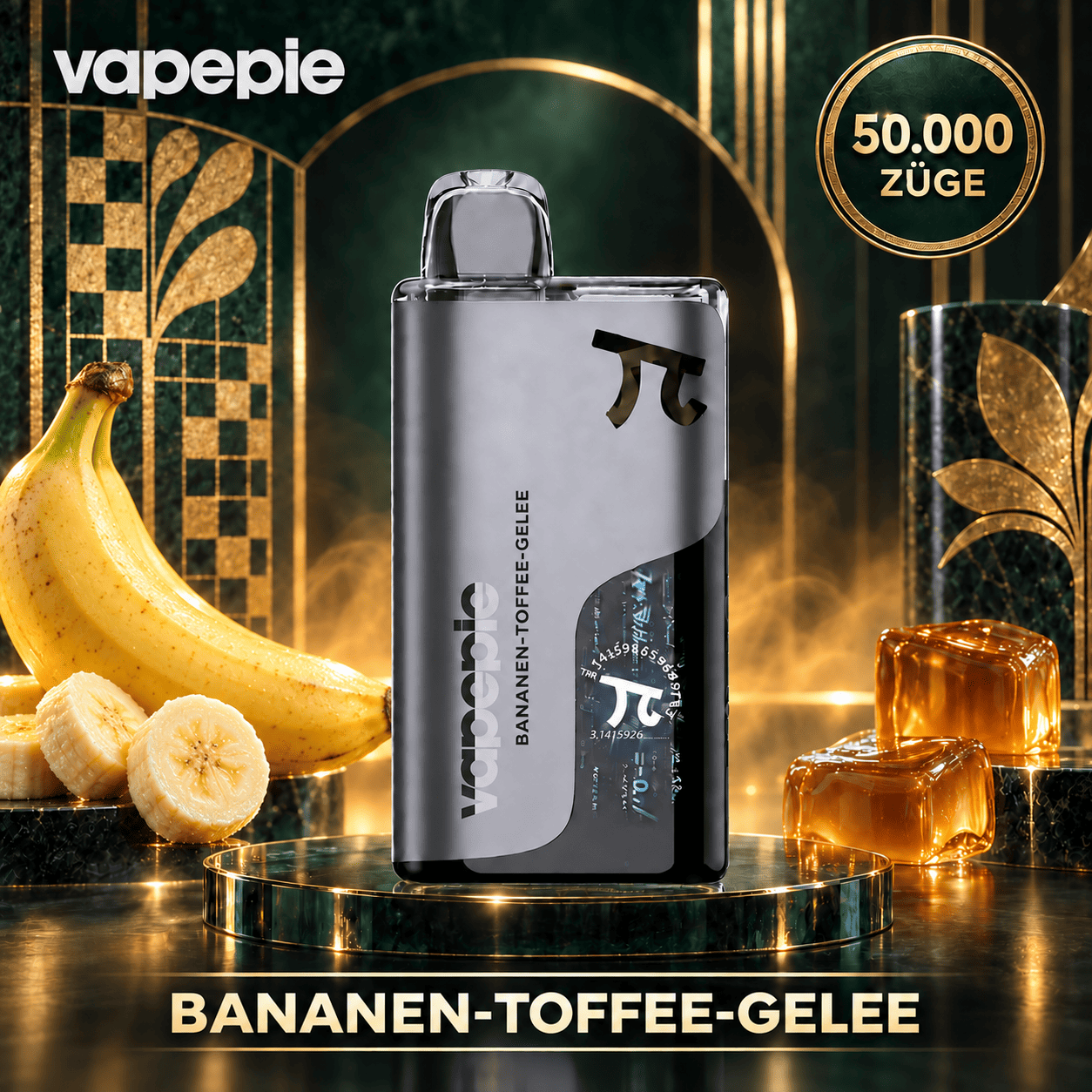 Vapepie Matrix 50 000 Züge – wiederaufladbare elektronische Zigarette, verfügbar und speicherbar