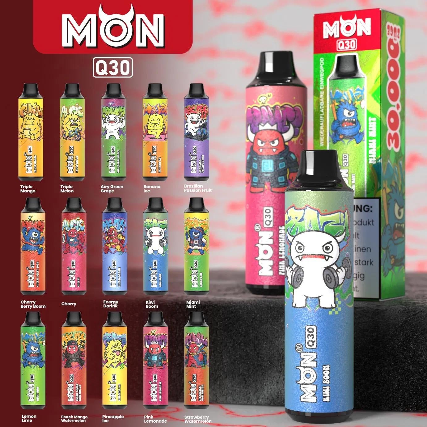 MON 30000 Potahů, vysoký výkon, limitovaná edice Vape – Speciální edice