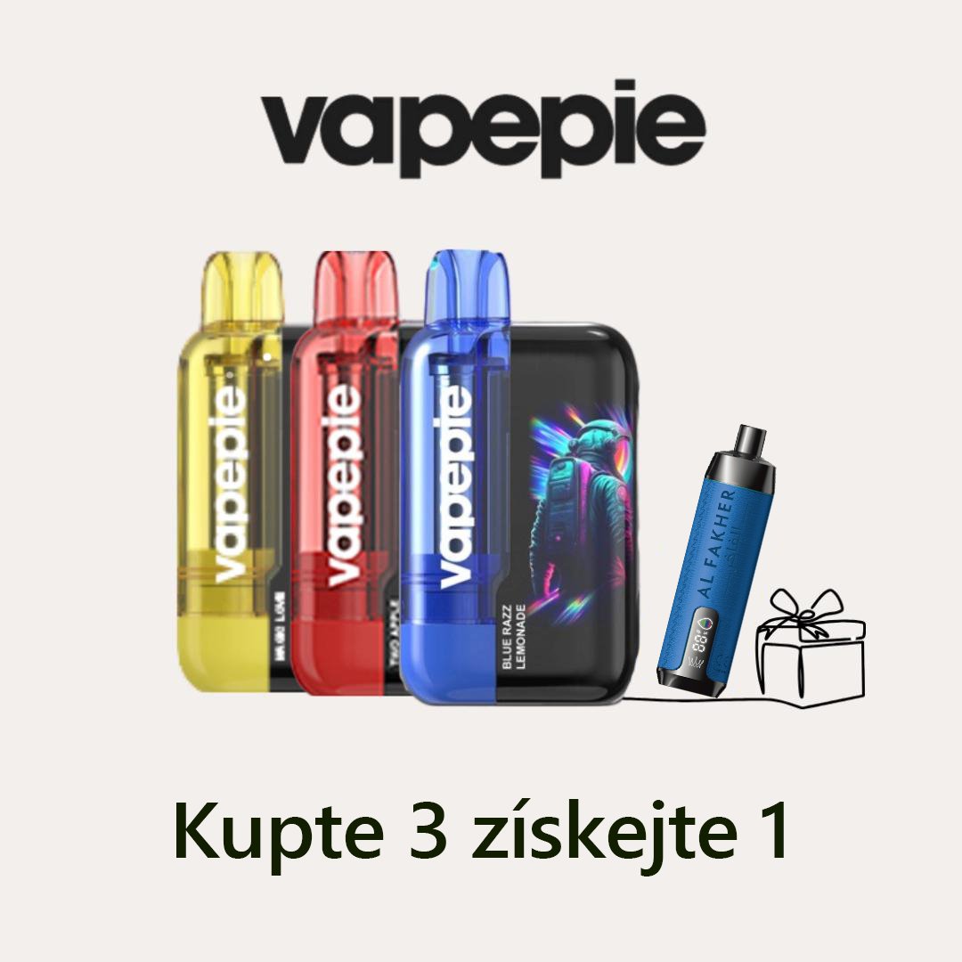 🔥 Kup 3 VAPEPIE – 1 zdarma AL FAKHER!!🔥Překvapivé balení s náhodným výběrem příchutí