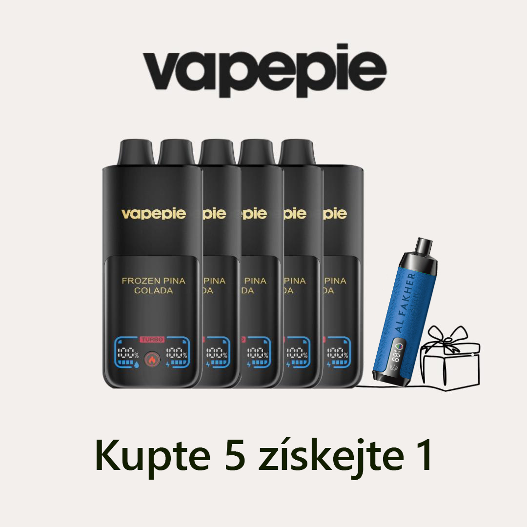 🔥 Kup 5 VAPEPIE Mega 70K – 1 zdarma AL FAKHER!!🔥Překvapivé balení s náhodným výběrem příchutí