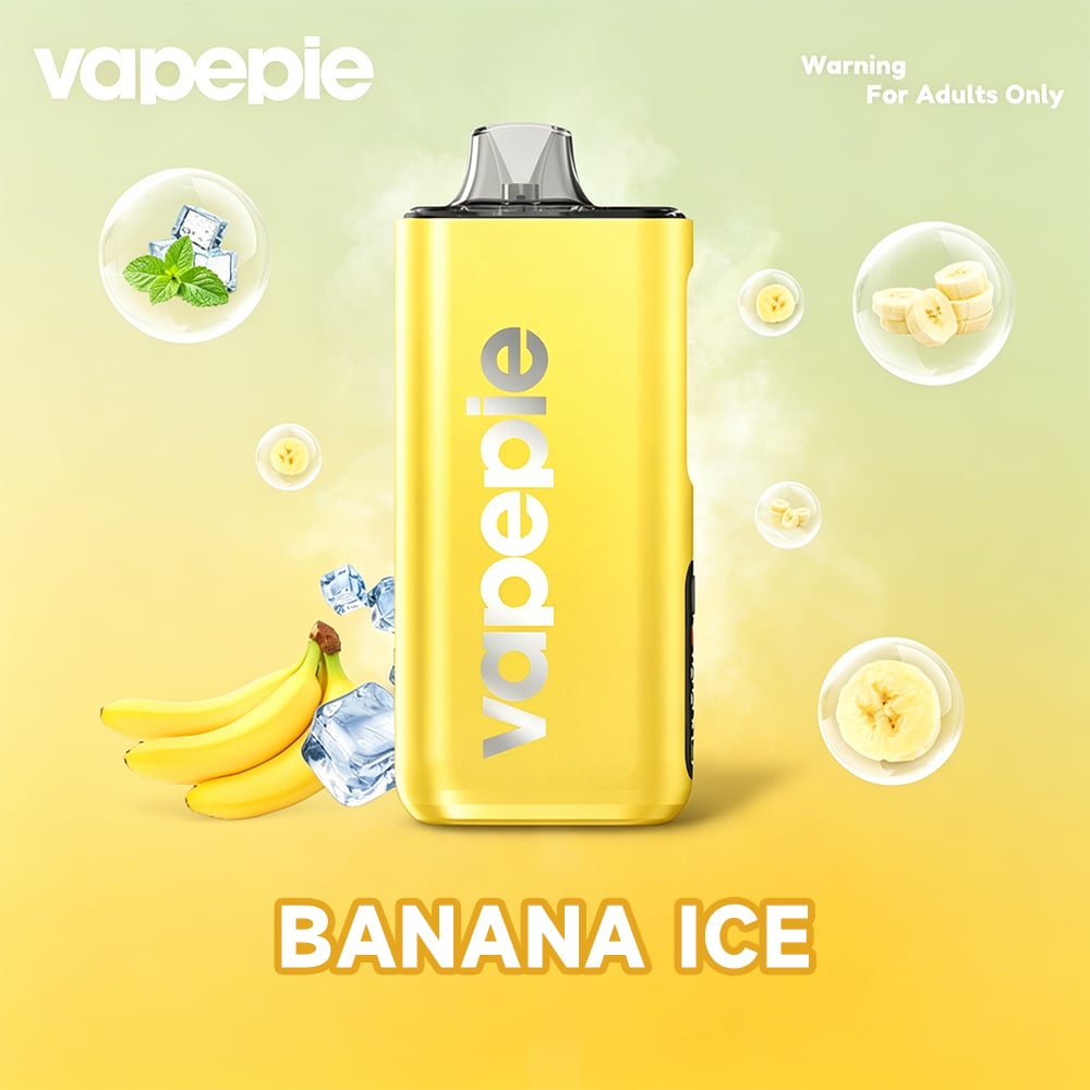 Banánový led & VAPEPIE Max 40000 PUFFS PRO