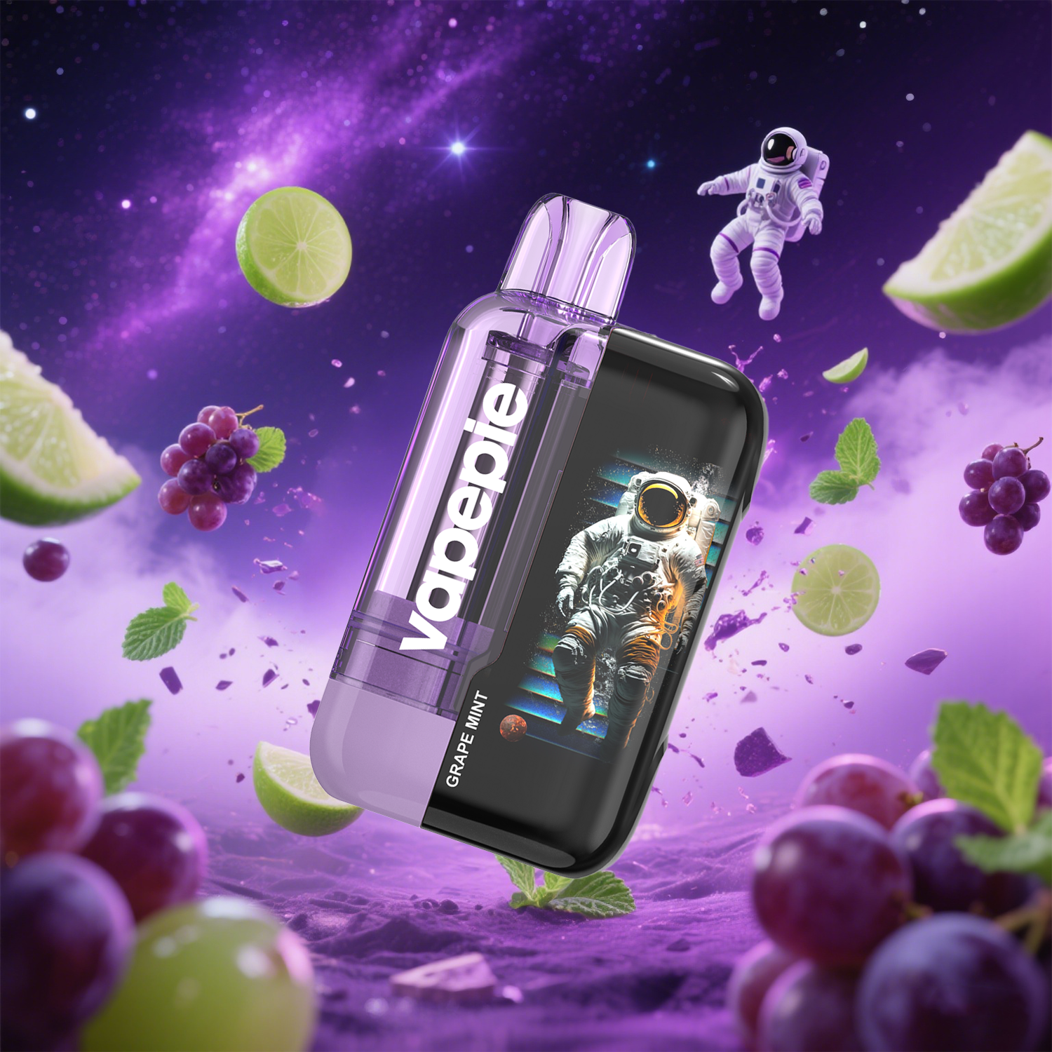 Hroznová máta🔥 TK × VAPEPIE Ultra Phantom 30000 PUFFS (potáhnutí)