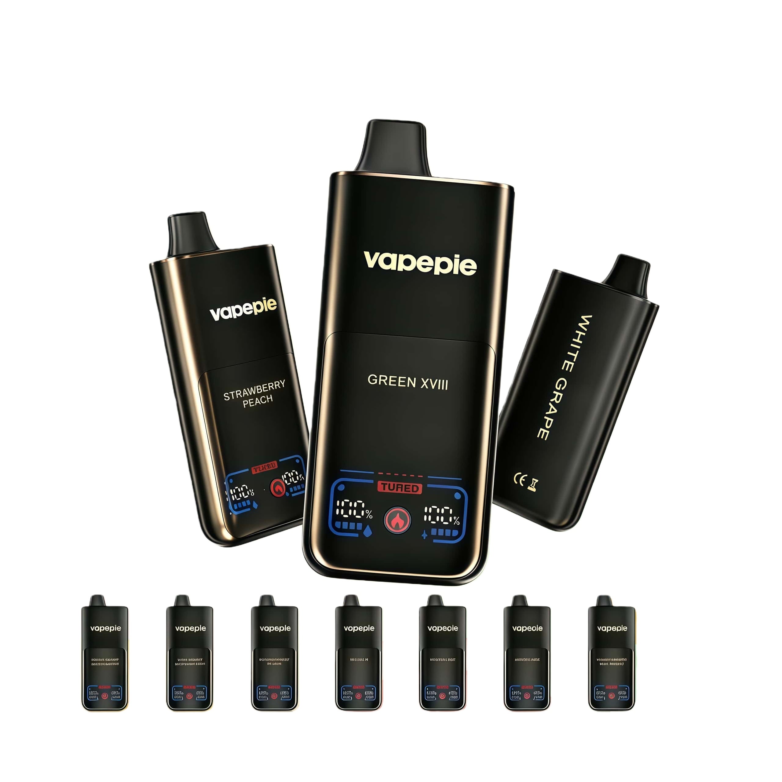 [Affordable 3-pack - 70,000 puffs] VAPEPIE 210000 Puffs Max Cloud Max Run Disposable Vape