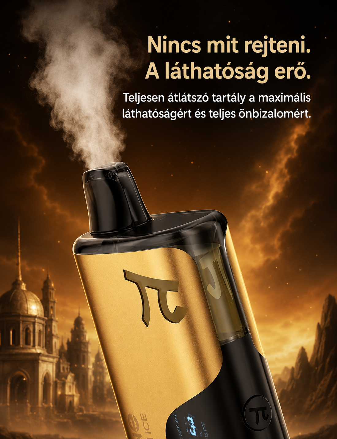 VAPEPIE MATRIX &ndash; przezroczysty zbiornik