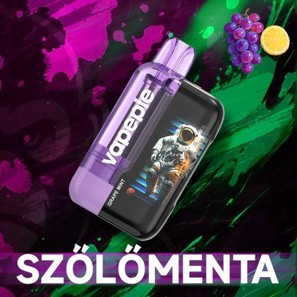 Vapepie 30000 Ultra – SzőlőMenta ízű