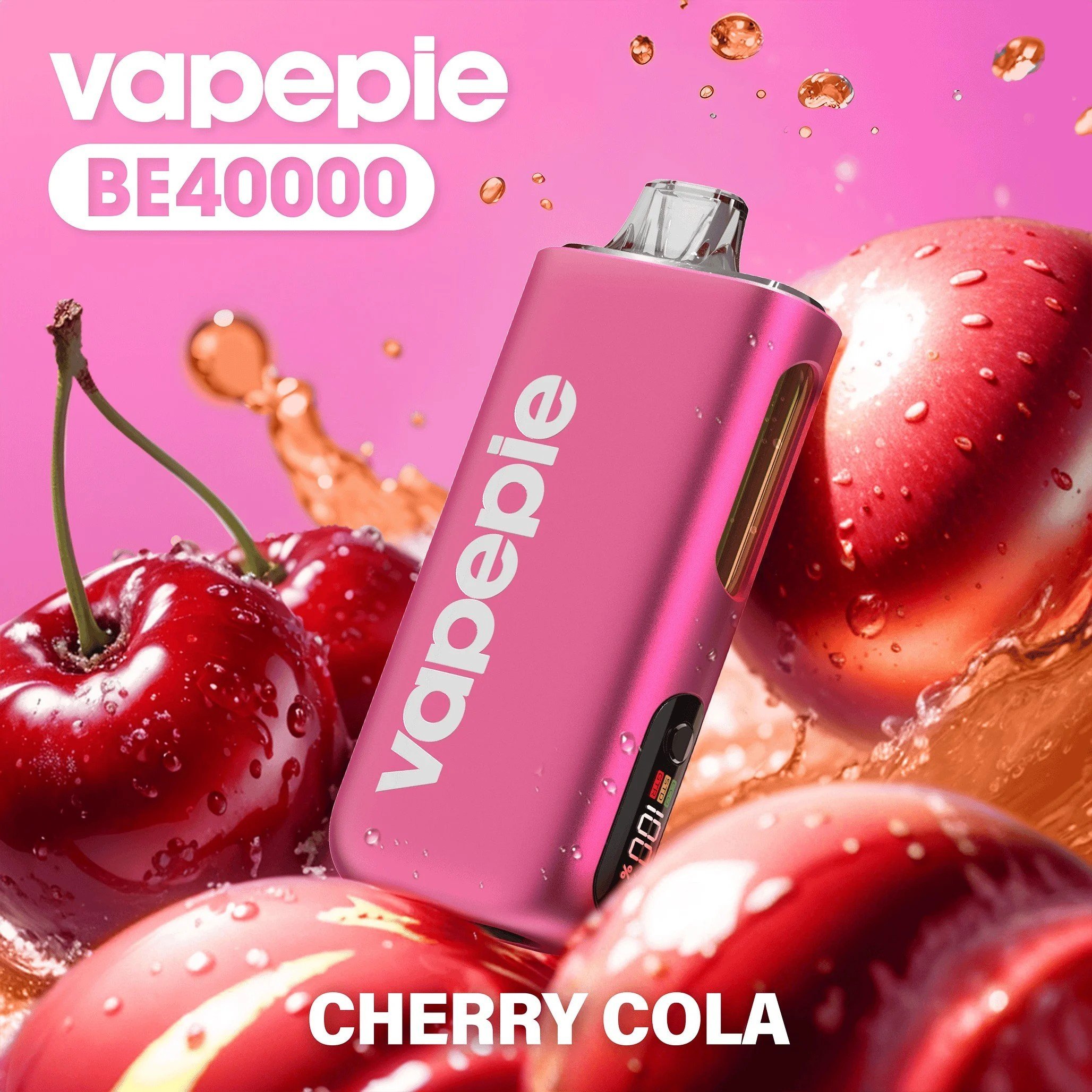 Vapepie 40000- CseresznyeKóla ízű – 3 darabos csomag