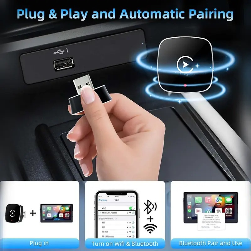 ✨LAST DAY ONLY 49% OFF🔥2025 Wireless carplay Adapter