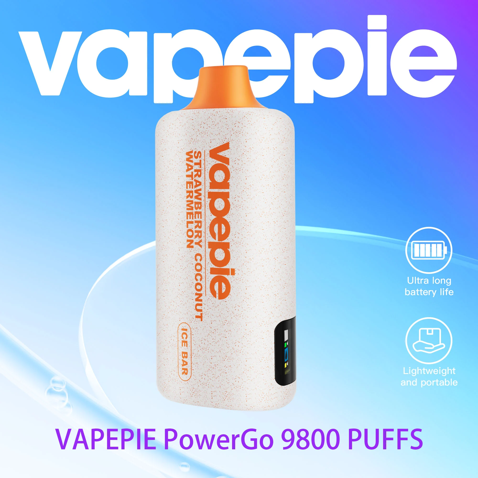 VAPEPIE PowerGo 9800 PUFFS