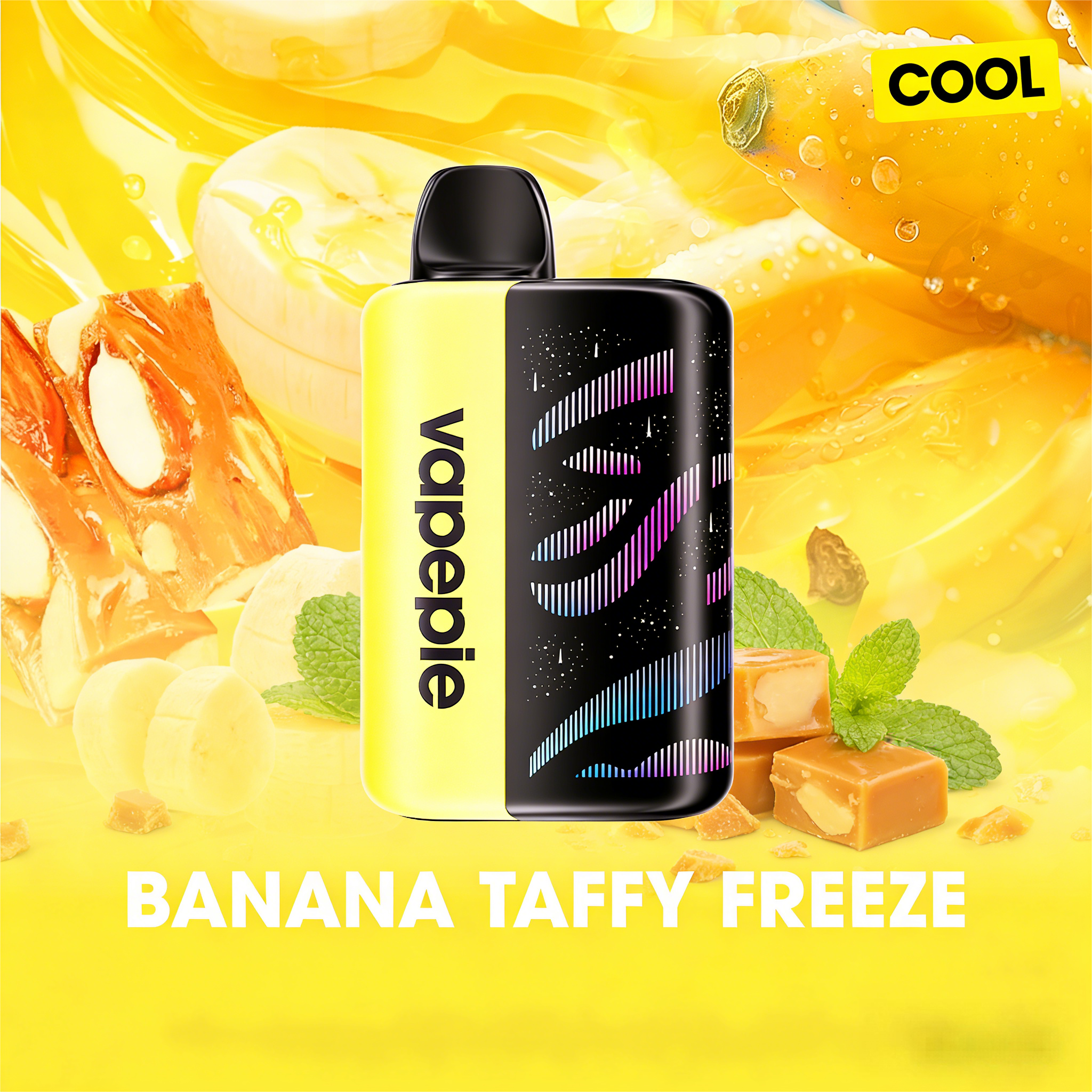 【USA】VapePie Galactic Gleam 35000 Puff Disposable Vape - Smart LED Display | U.S. Warehouse Fast Delivery