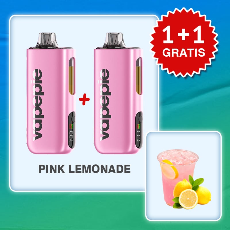 🎉Promocja 1+1 GRATIS!🎉Różowa cytryna & VAPEPIE Max 40000 PUFFS