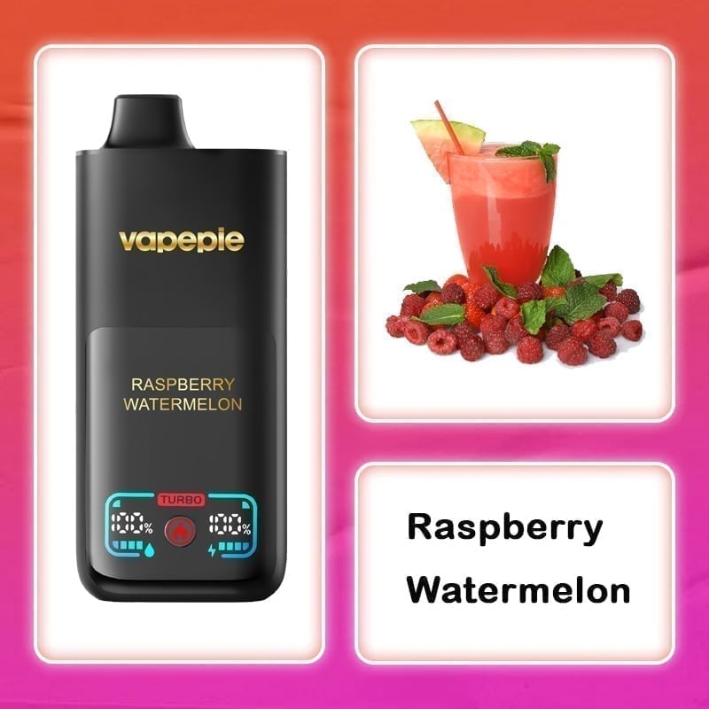 VAPEPIE Malina i arbuz – 70000 zaciągnięć