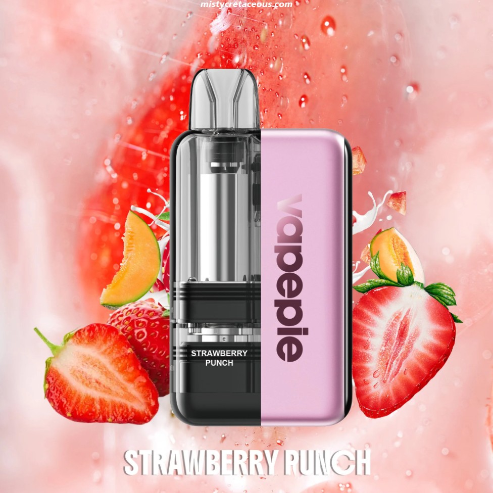 🆕STRAWBERRY PUNCH🔥VAPEPIE&TK Ultra X 15000 PUFFS