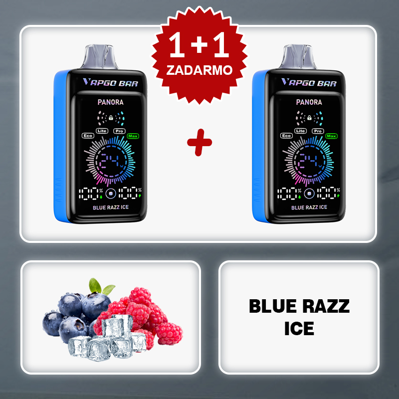 💥Akcia 1+1 ZADARMO!✨Vapgobar Panora 25000 PUFFS