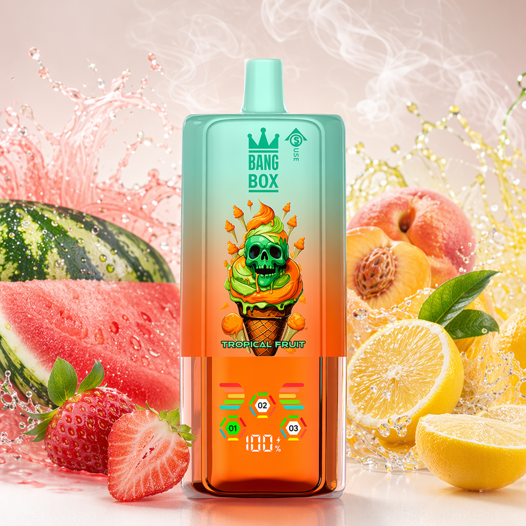💥BANG BOX 80 000 potahů – jednorázové vape 3 v 1 s příchutí