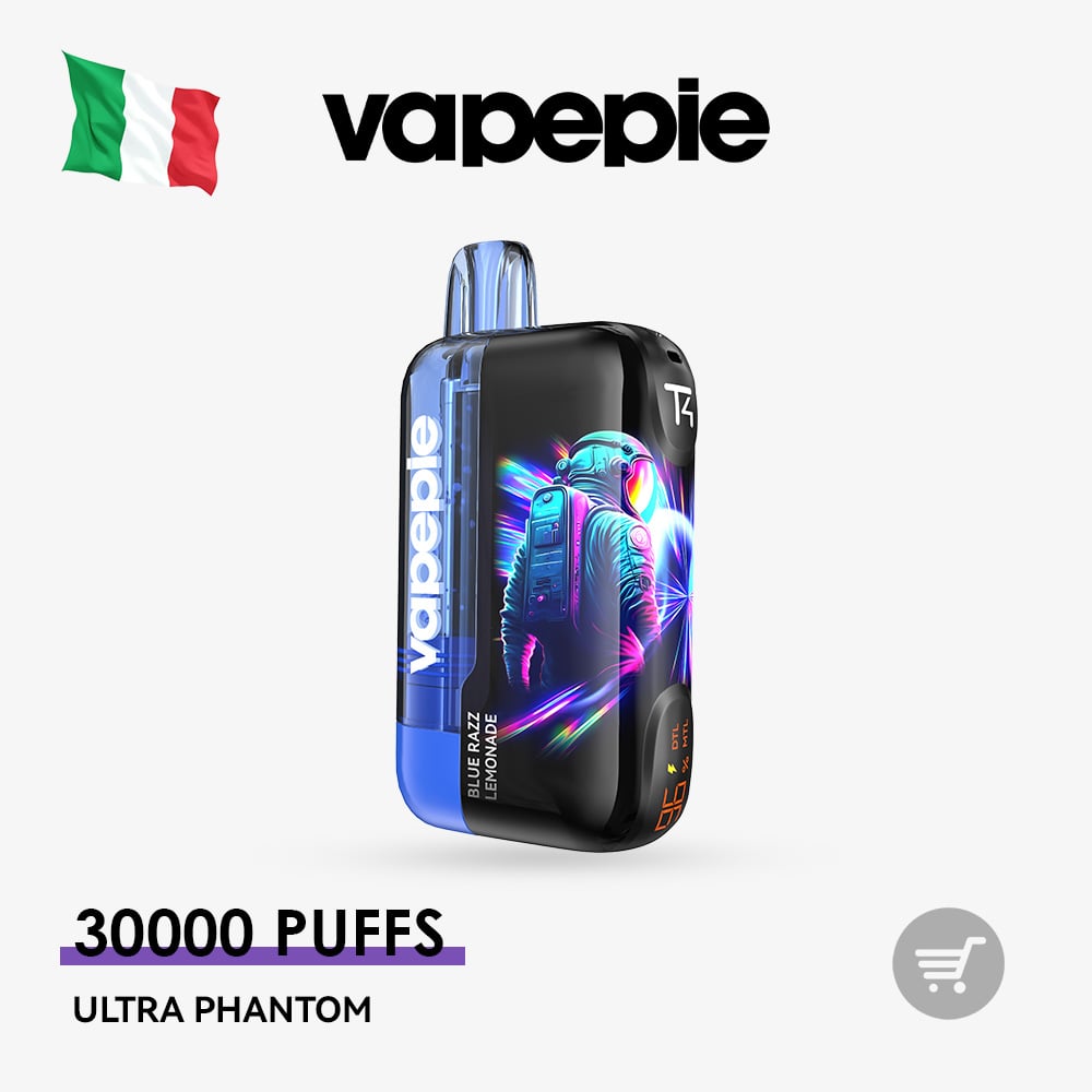 VAPEPIE x TK Ultra Phantom 30000 PUFFS-modern, futurisztikus vape dizájn!