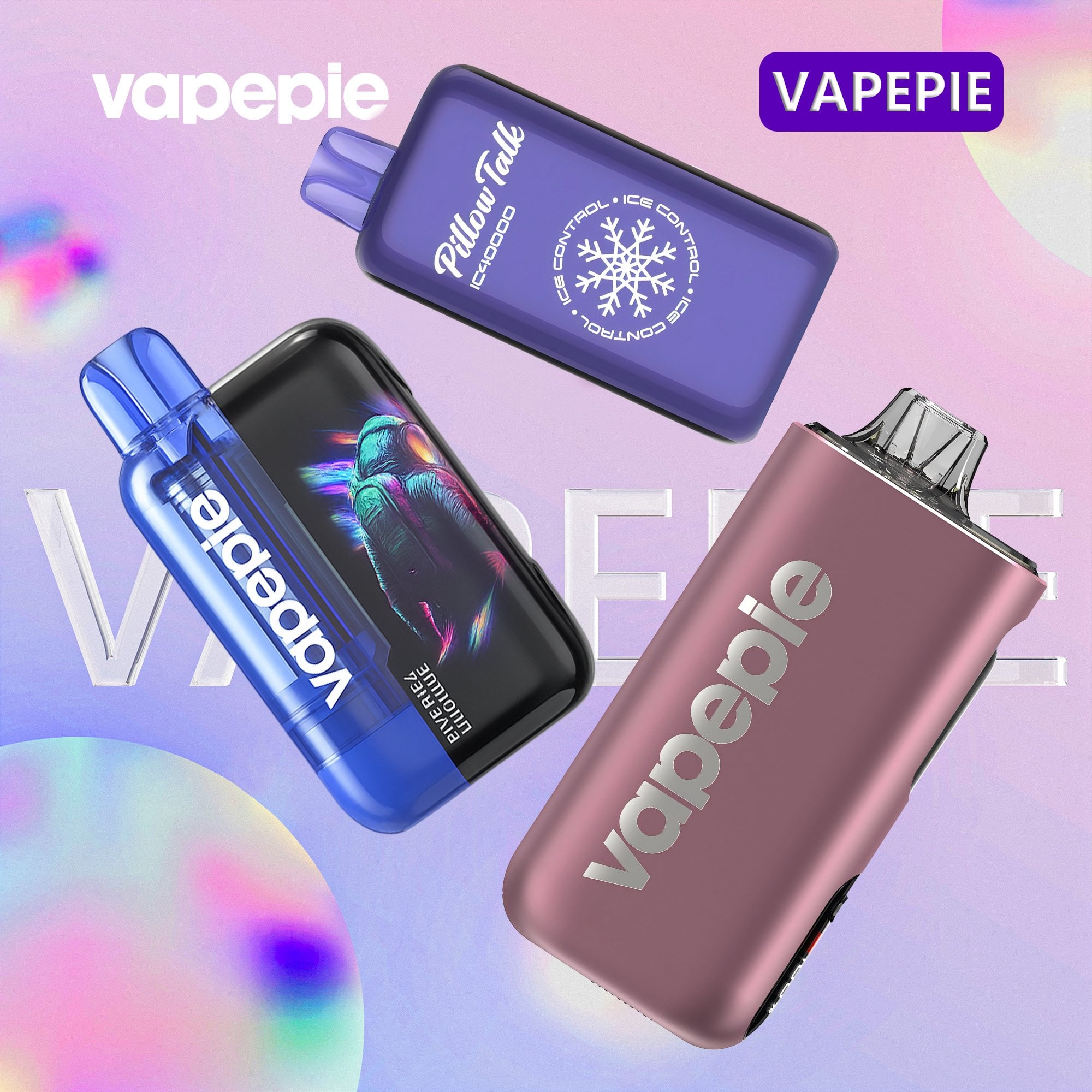 🔥 VAPEPIE Max 40000+🚀 TK Duo: VAPEPIE 30000 +Pillow Talk ICE CONTROL 40000 PUFFS