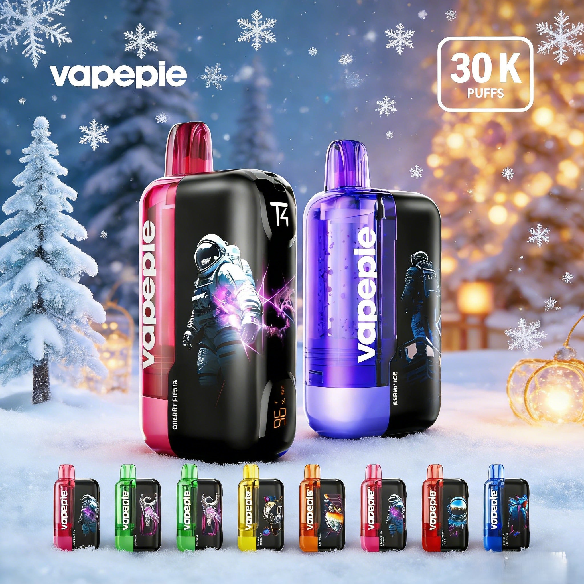 Vapepie Ultra Phantom 30000 puffs Rechargeable Disposable Vape - A variety of flavors available