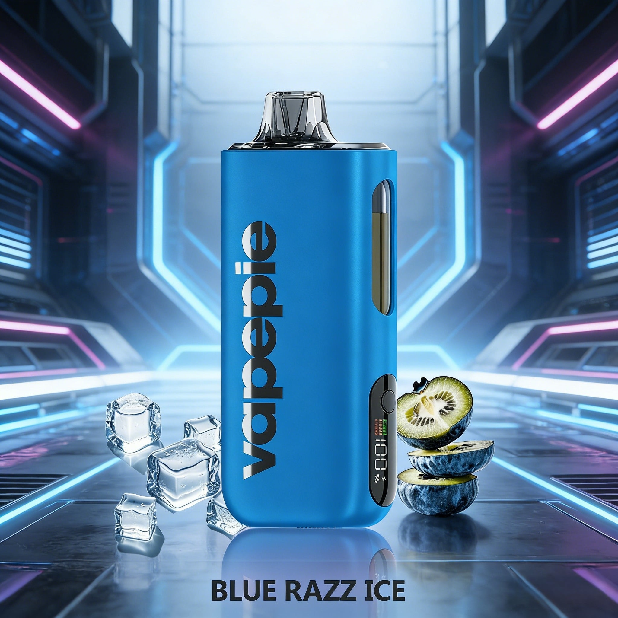 Blue Razz Ice | 40000 Puffs Rechargeable Disposable Vape