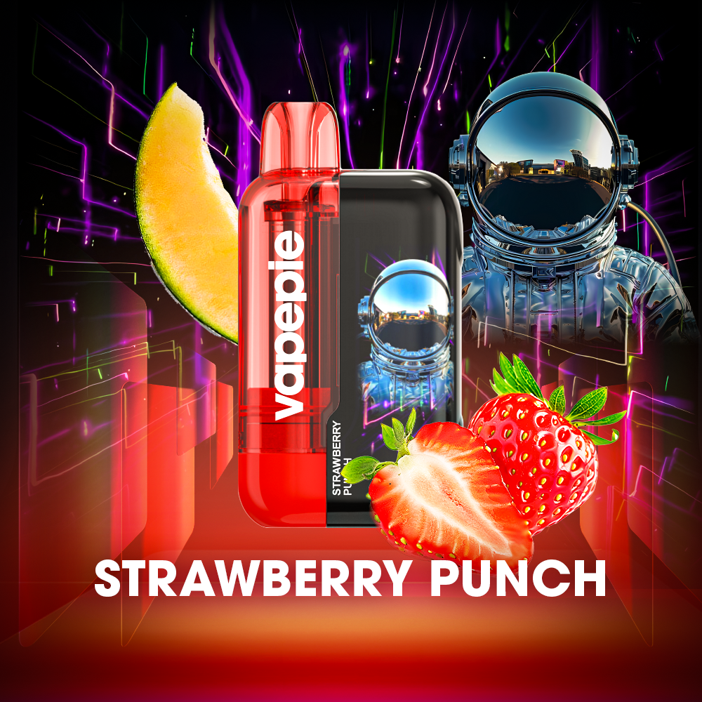 VAPEPIE Ultra Phantom 30000 Puffs Disposable Vape - Glowing Astronaut Screen,Mesh Coil