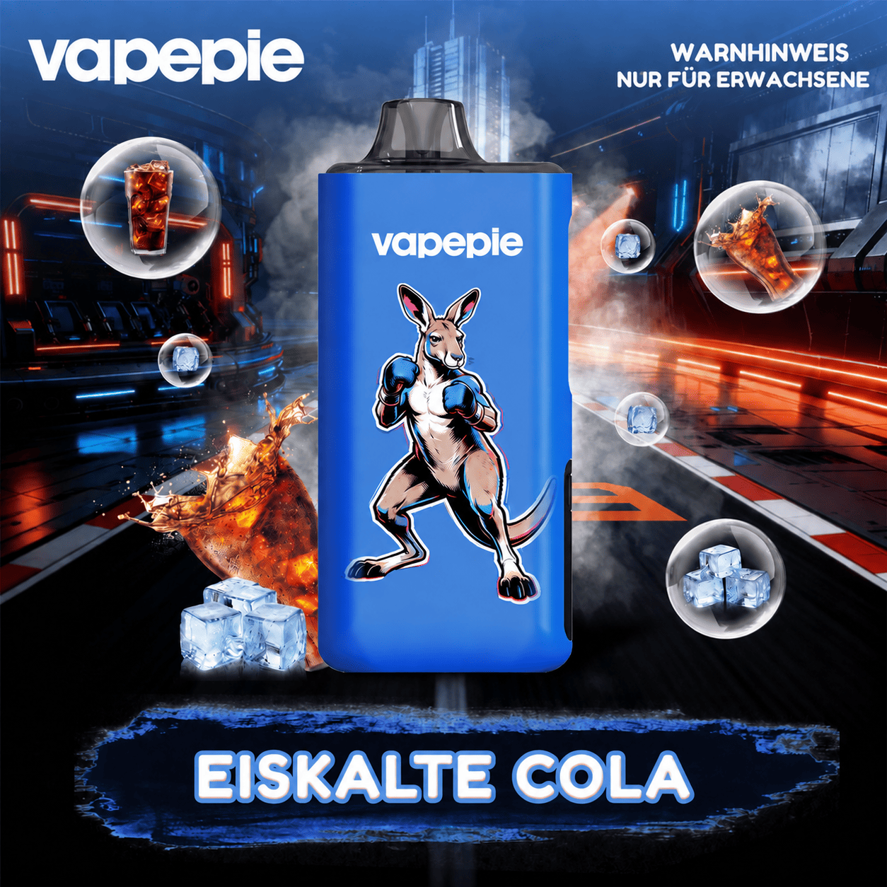 🔥 NEUES Vapepie Pro Upgrade – 40 000 Züge | Mesh 0,55 Ω | 3 Leistungsmodi