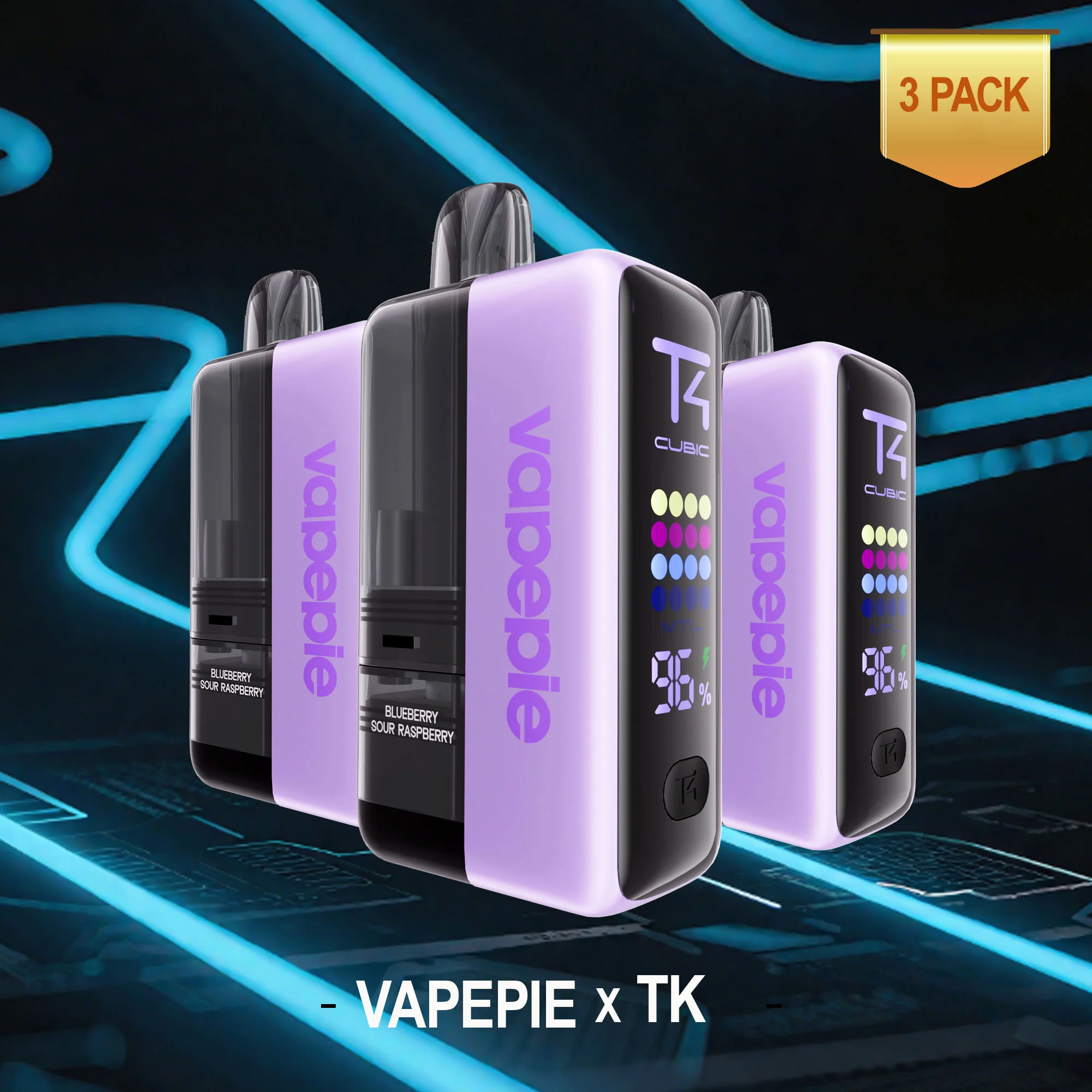 ✨3PCS Value Pack✨🌌 VAPEPIE x TK 🌌 Ultra Phantom 15000 PUFFS – Fresh Stock Just Arrived!💥
