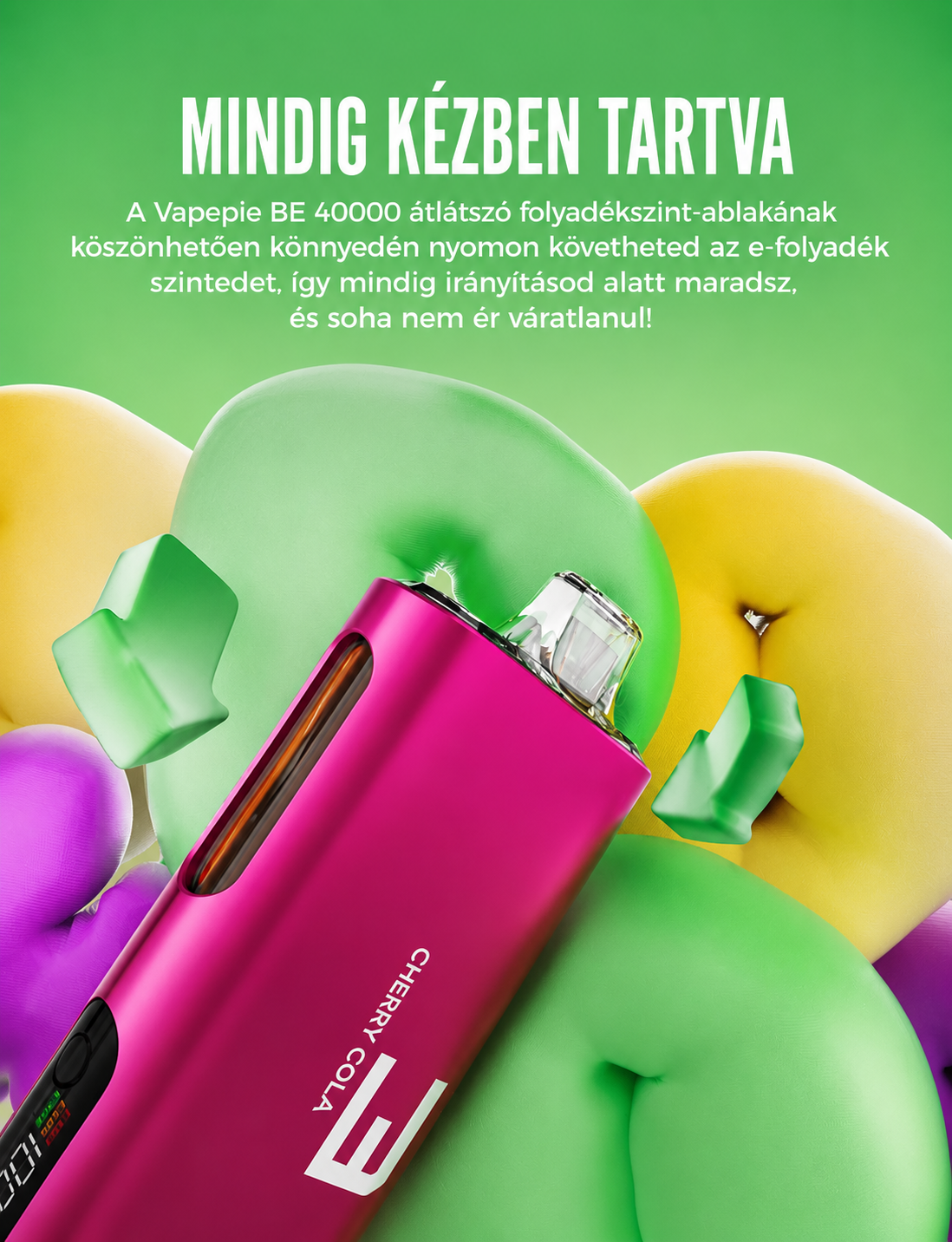 VAPEPIE BigEmpire Dual Mesh porlaszt&oacute;technol&oacute;gia
