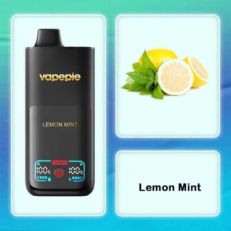 VAPEPIE Cytryna i mięta – 70000 zaciągnięć