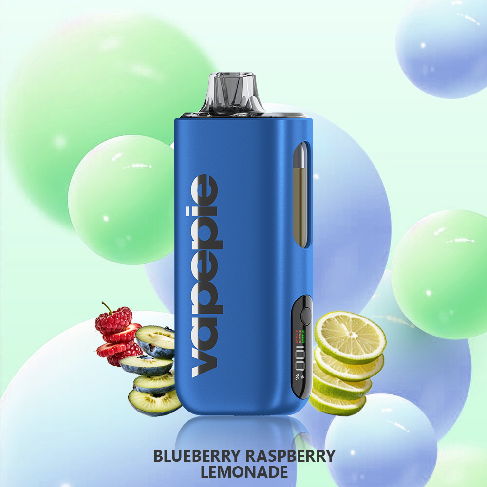 Vapepie Max 40 000 bouffées – Cigarette électronique jetable rechargeable, disponible en plusieurs saveurs