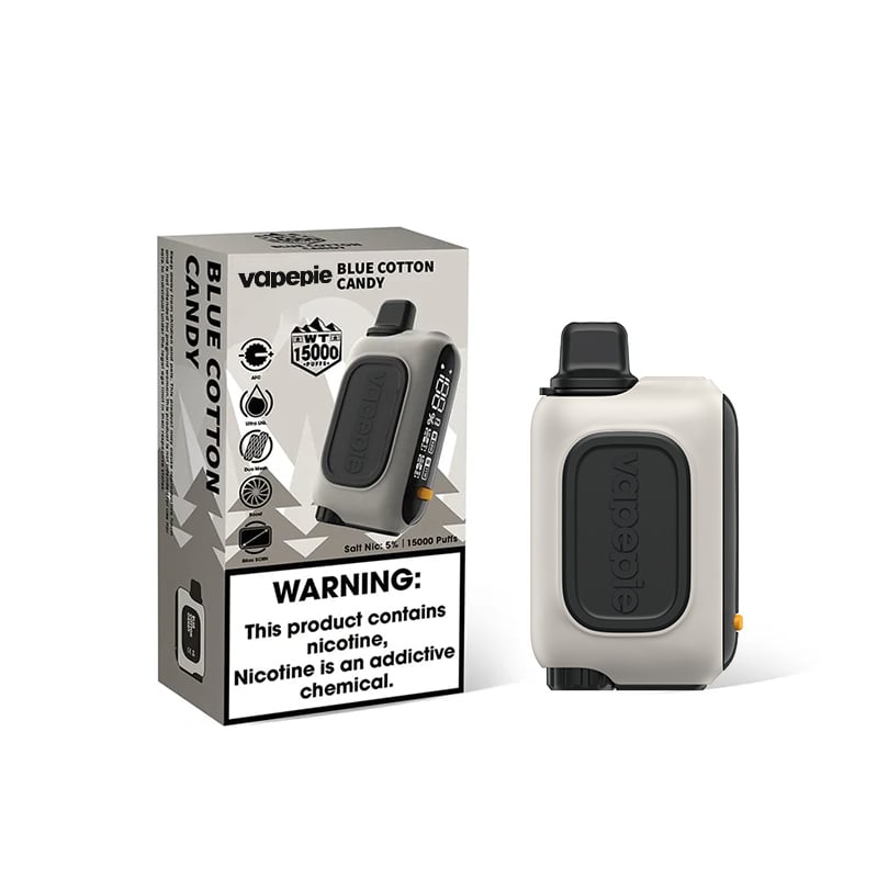 💥Akcia 1+1 ZADARMO!🔥Blue Razz Ice & Vapepie RO 15000 PUFFS