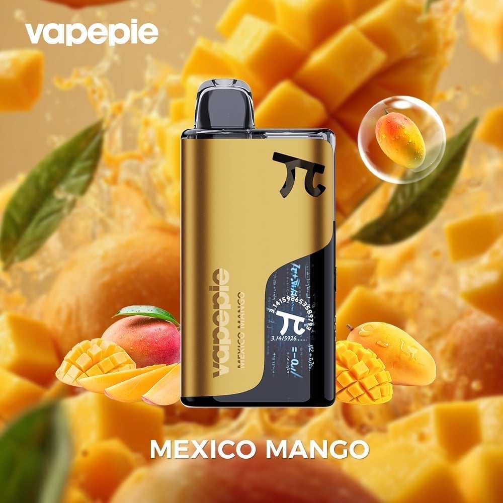 Vapepie Matrix 50.000 Züge – wiederaufladbare Einweg-E-Zigarette, in mehreren Geschmacksrichtungen erhältlich