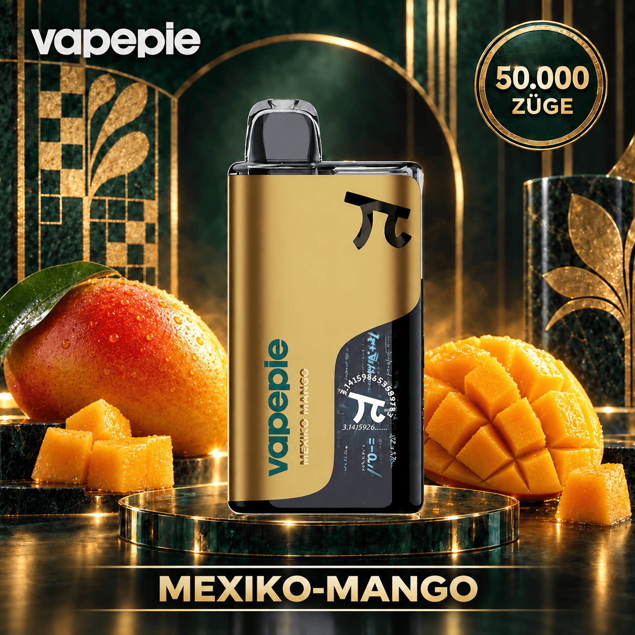 Vapepie Matrix 50 000 Züge – wiederaufladbare elektronische Zigarette, verfügbar und speicherbar