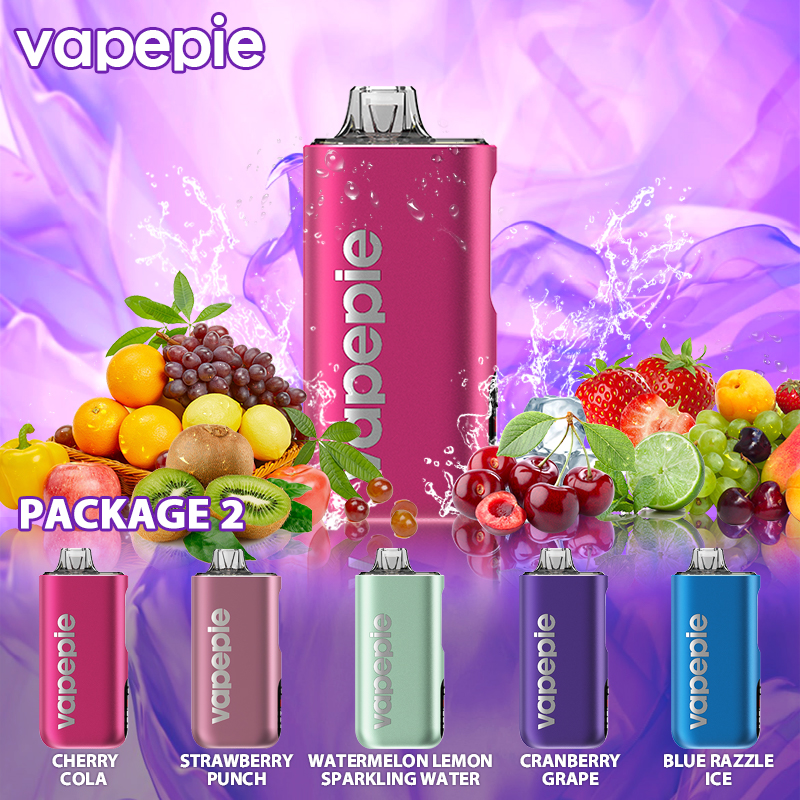 Numer 1 w sprzedaży🔥VAPEPIE Max 40000 PUFFS - 💥Pierwszy na świecie ultracienki Vape o dużej pojemności💥
