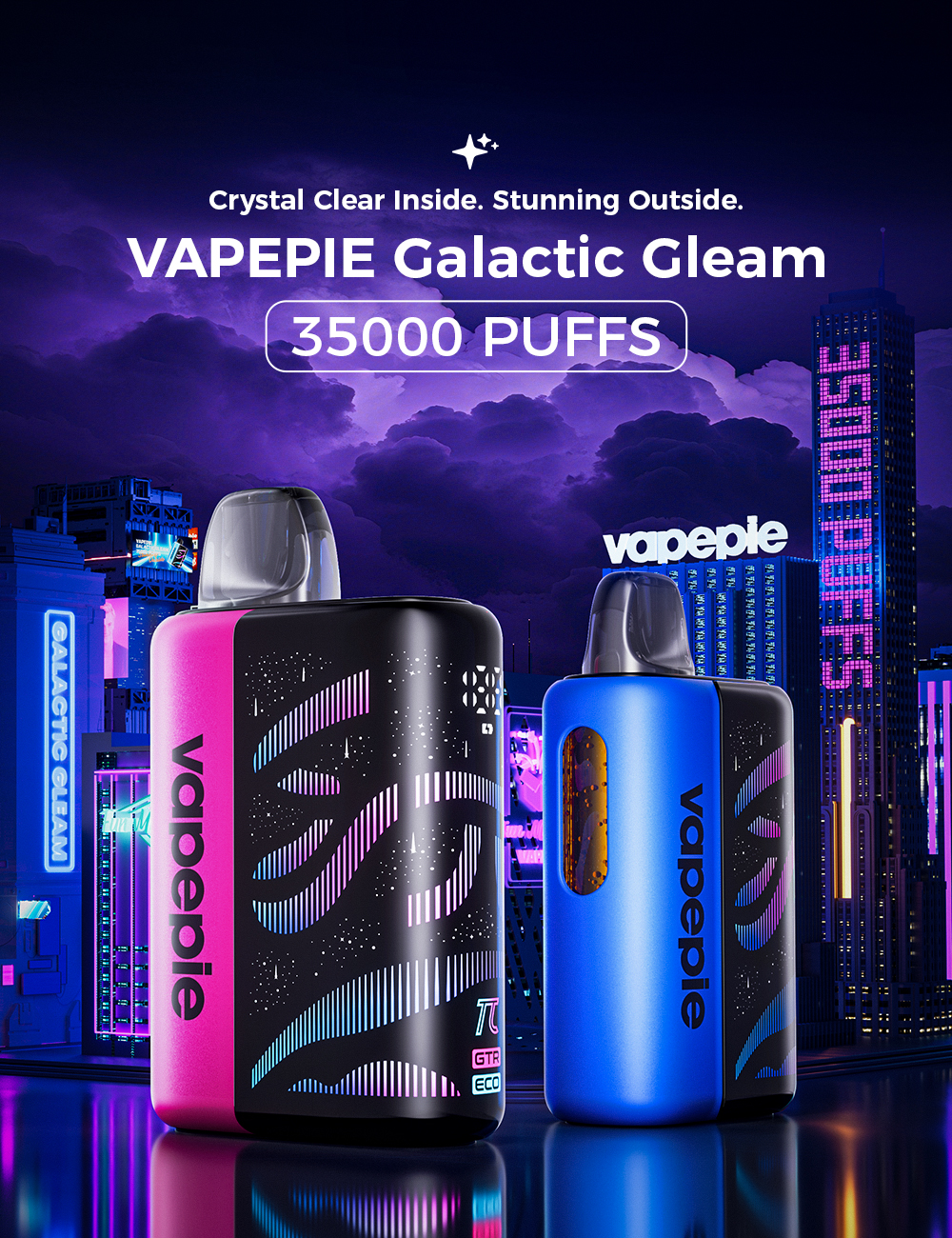 VAPEPIE Galactic Gleam &ndash; jednorazowy e-papieros