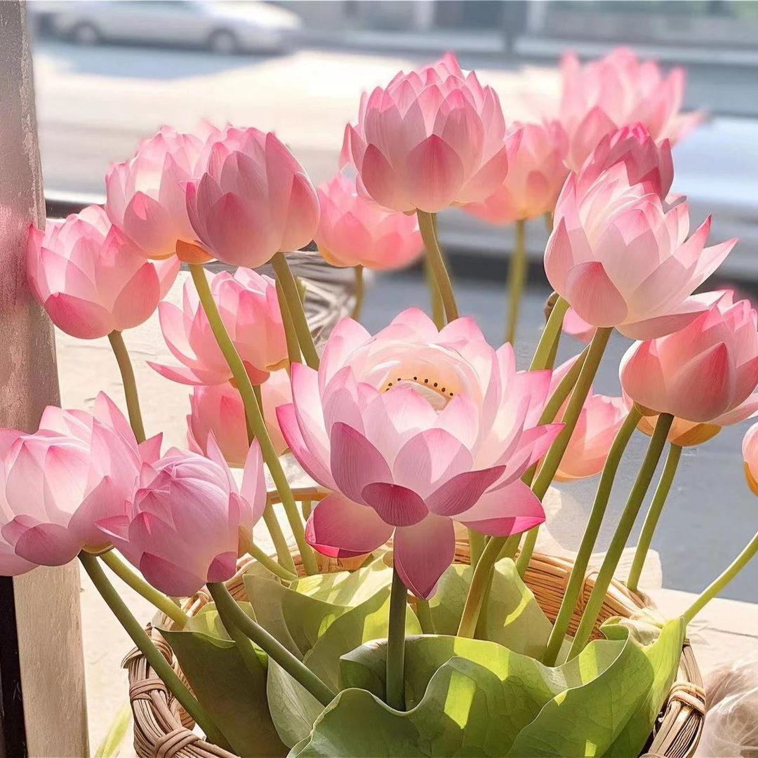 30 Samen🌸💎 SELTENE ART | 7-Tage-Keimung 🌱 2+1 GRATIS! – Nur heute! Bonsai-Schalen-Lotus-Samen