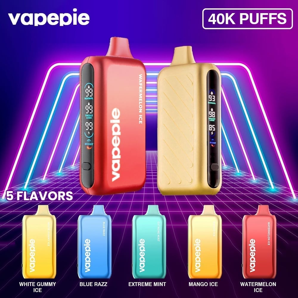 WHITE GRAPE VAPEPIE GHOST AIR 40000 PUFFS