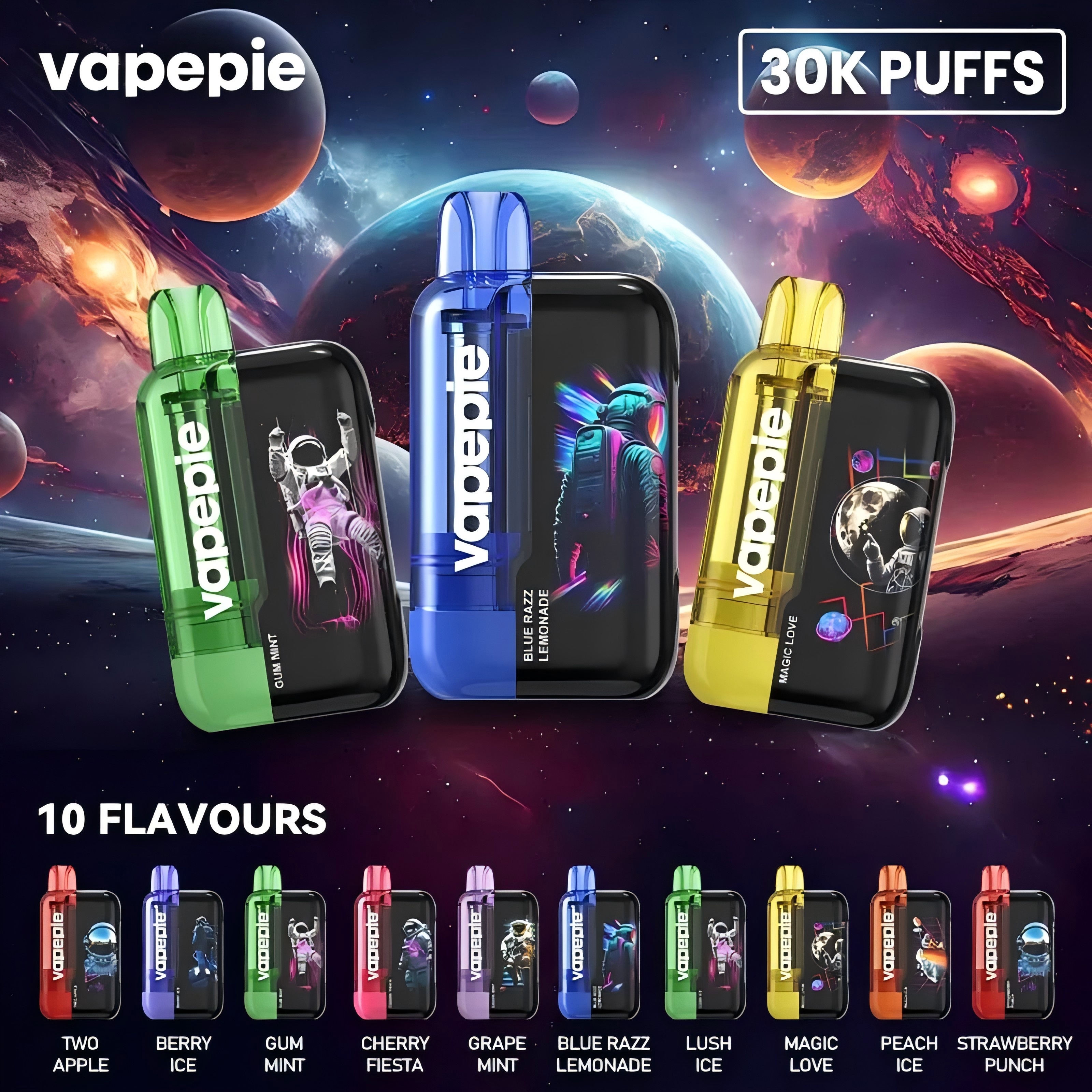VAPEPIE Ultra Phantom 30000 WAYS x TK