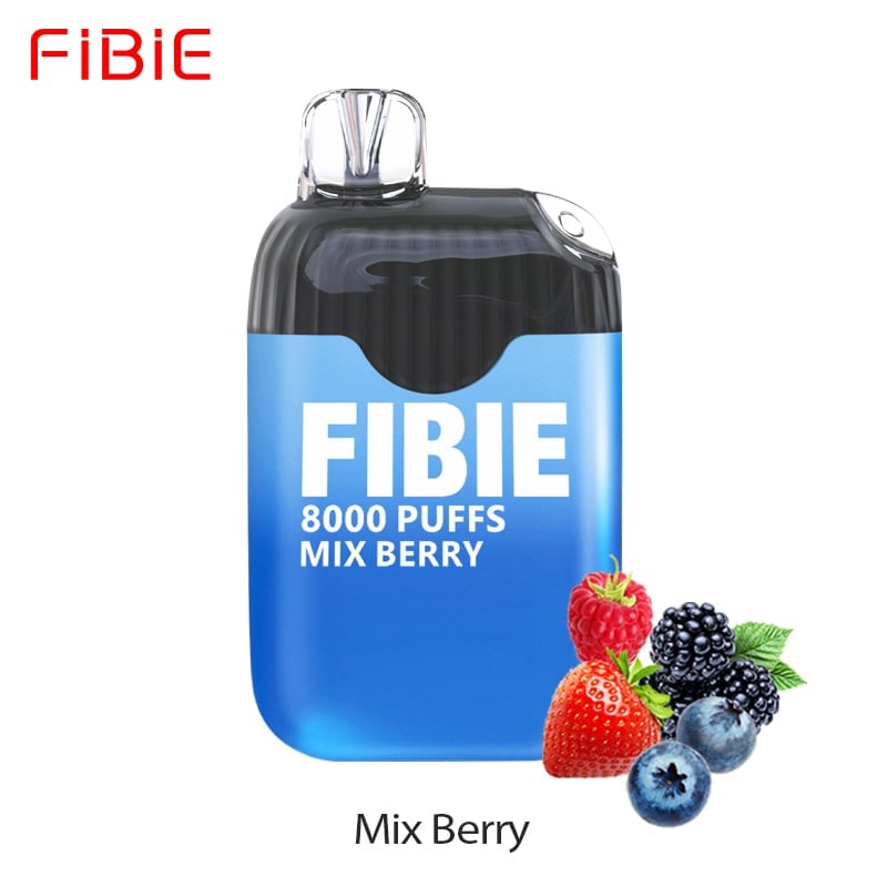 FIBIE 8000 PUFFS -Fantastyczny smak truskawek, borówek i malin