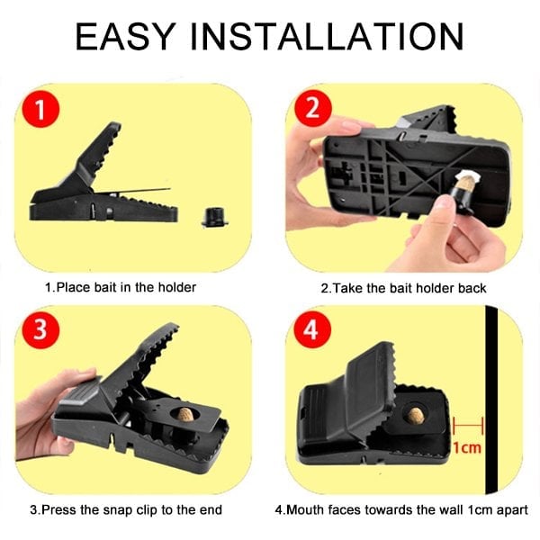 🔥LAST DAY 49% OFF - High Sensitivity Powerful Mouse Trap