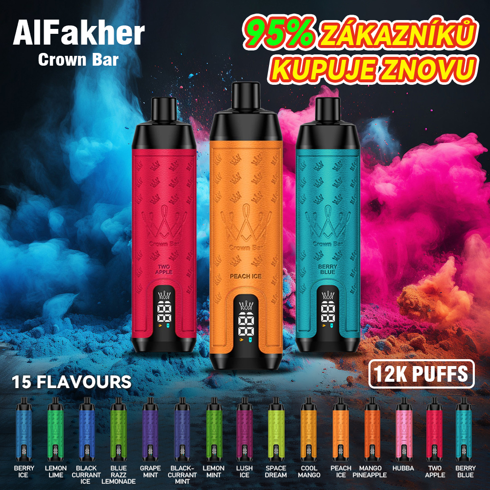 ⏳AL FAKHER 15000 PUFFS – Král mezi e-cigaretami 👑
